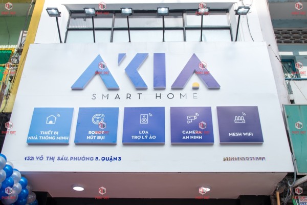 Biển hiệu chữ nổi Mica, Alu sang trọng và bắt mắt