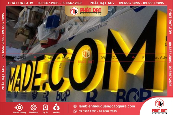 Các loại gia công chữ nhôm theo yêu cầu phổ biến hiện nay