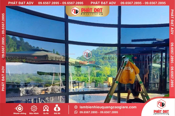 Dịch Vụ Cắt Dán Decal Mờ Giá Rẻ Nhất Năm 2025. GỌI NGAY!