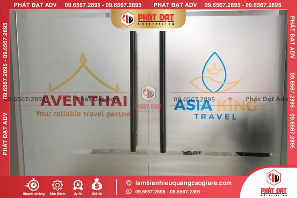 Kinh nghiệm chọn lựa đơn vị in ấn và cắt dán decal mờ