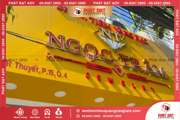 Lên ý tưởng thiết kế bảng hiệu ấn tượng, đúng nhận diện thương hiệu