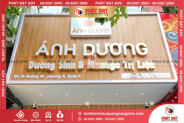 Tư vấn chọn kiểu biển hiệu quảng cáo phù hợp theo ngành nghề