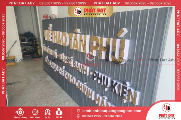 Tổng hợp kích thước biển hiệu theo từng loại bảng phổ biến